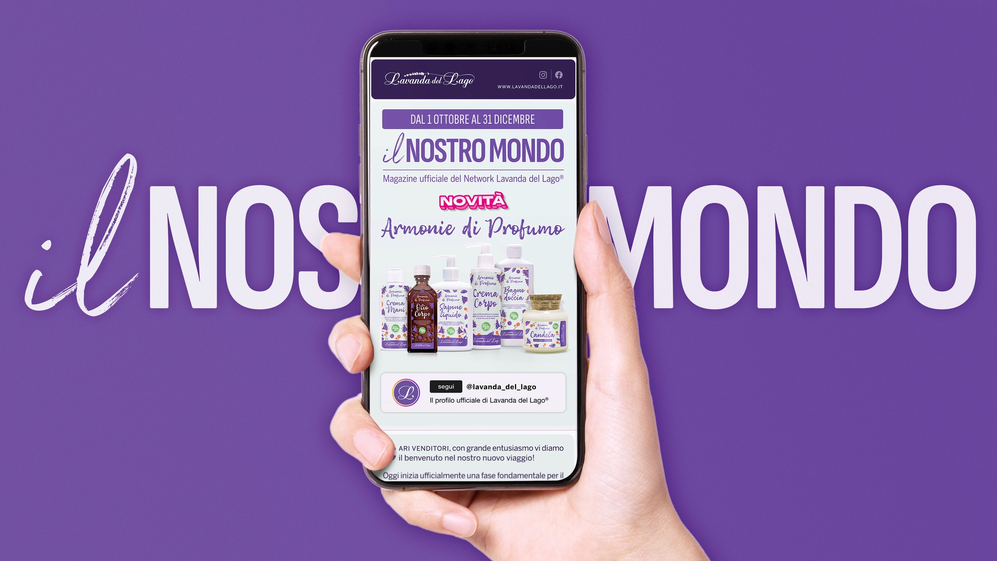 il Nostro Mondo – Magazine di vendita by Lavanda del Lago®