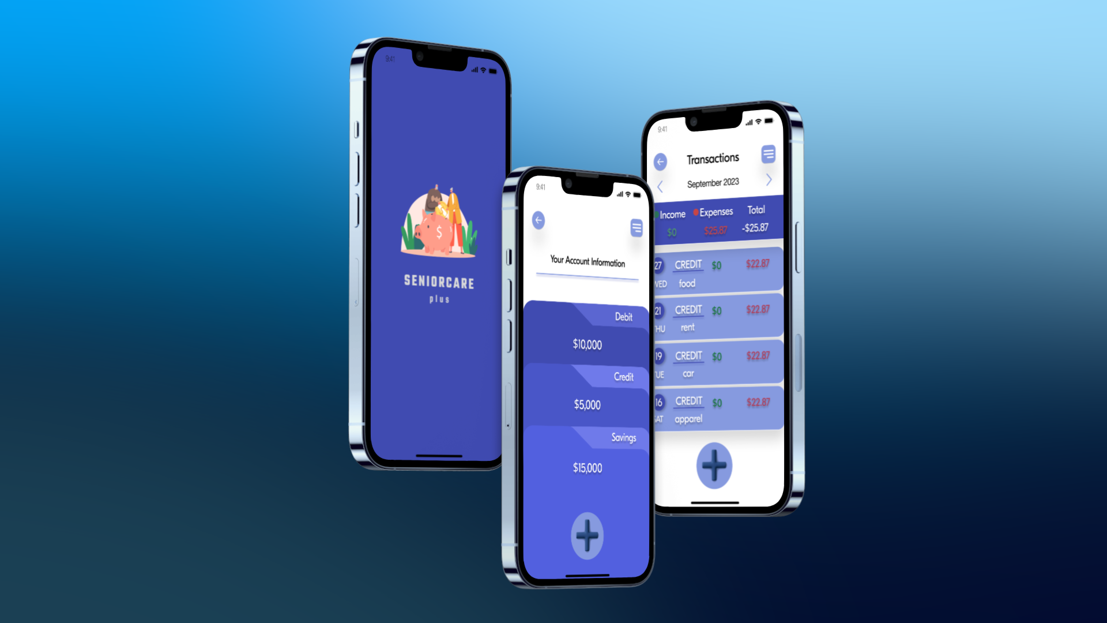 SeniorCarePlus Mockup