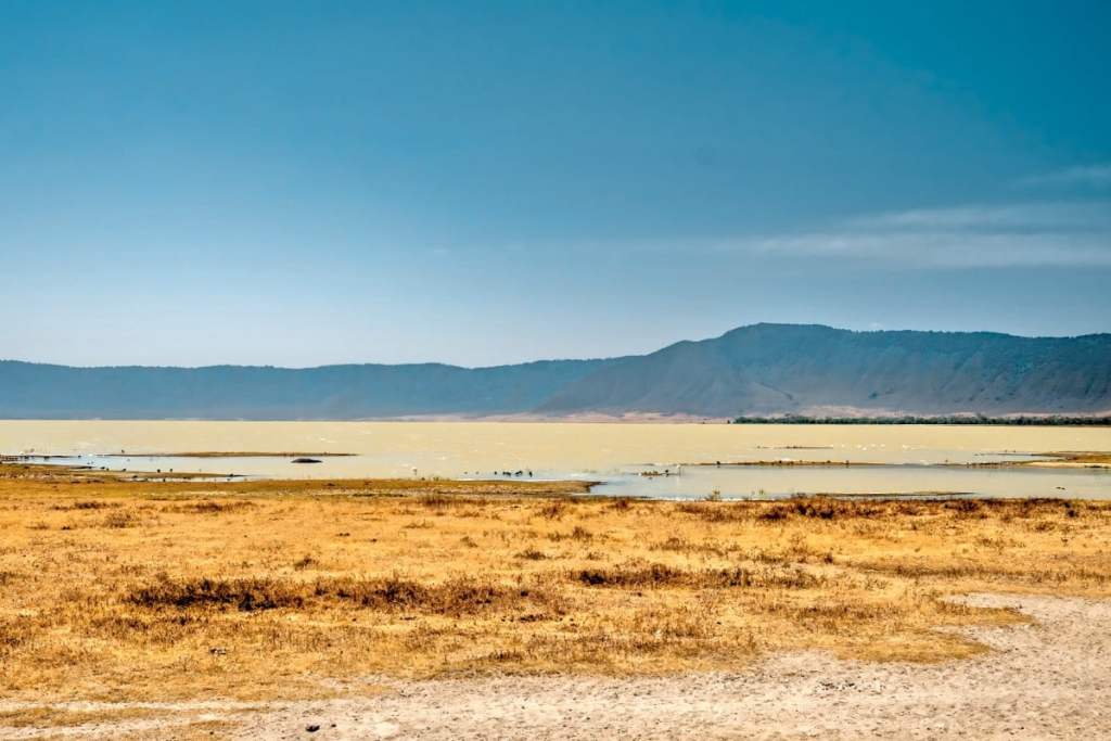 expansive views within ngorongoro crater