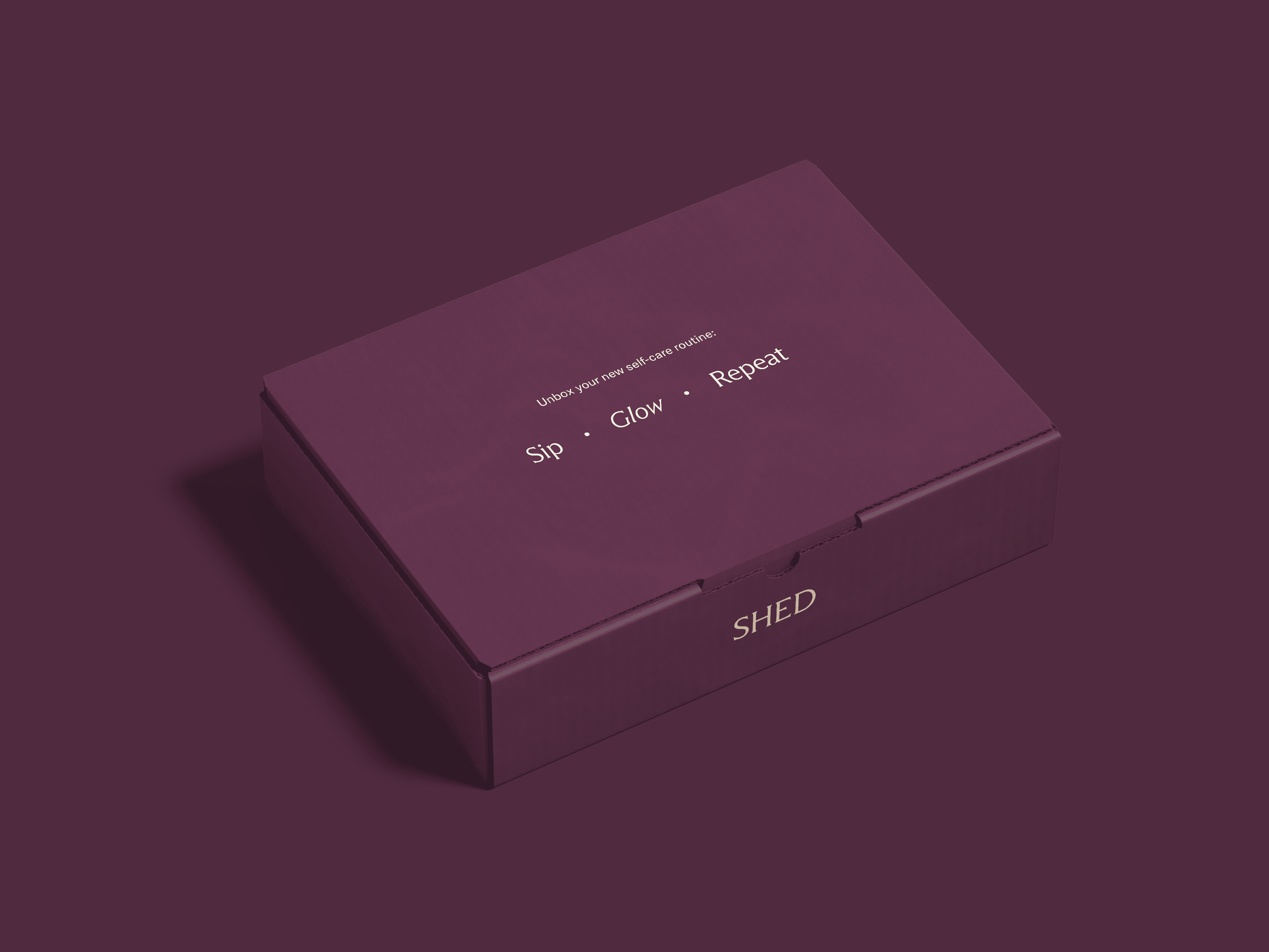 Triple Beauty Blend shipping box