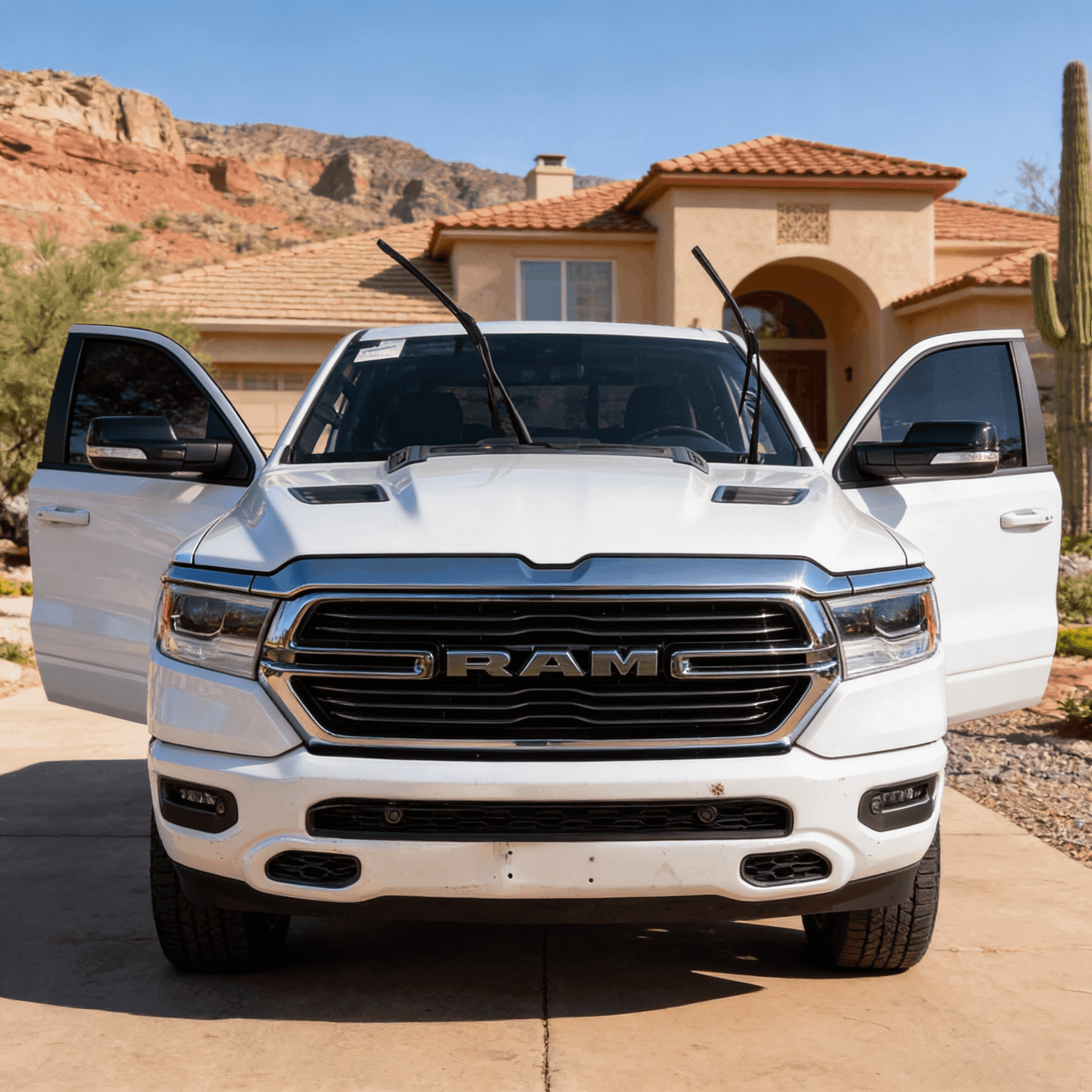 RAM Pickup Truck Windshield Replacement in Phoenix, AZ