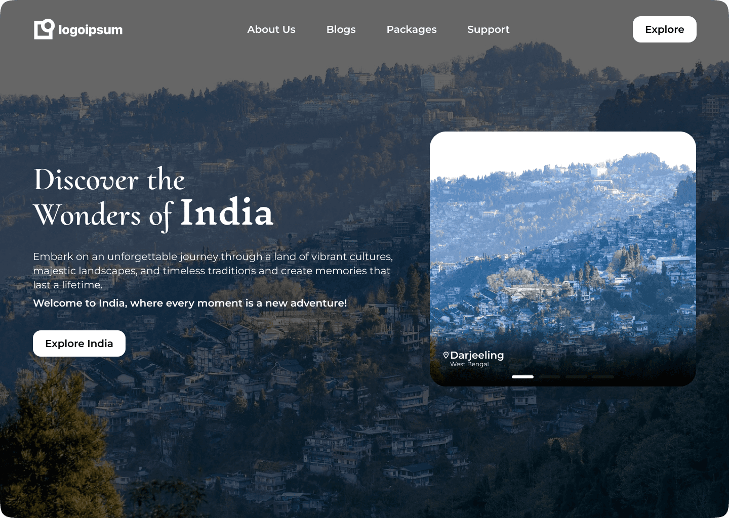 Travel Landing Page