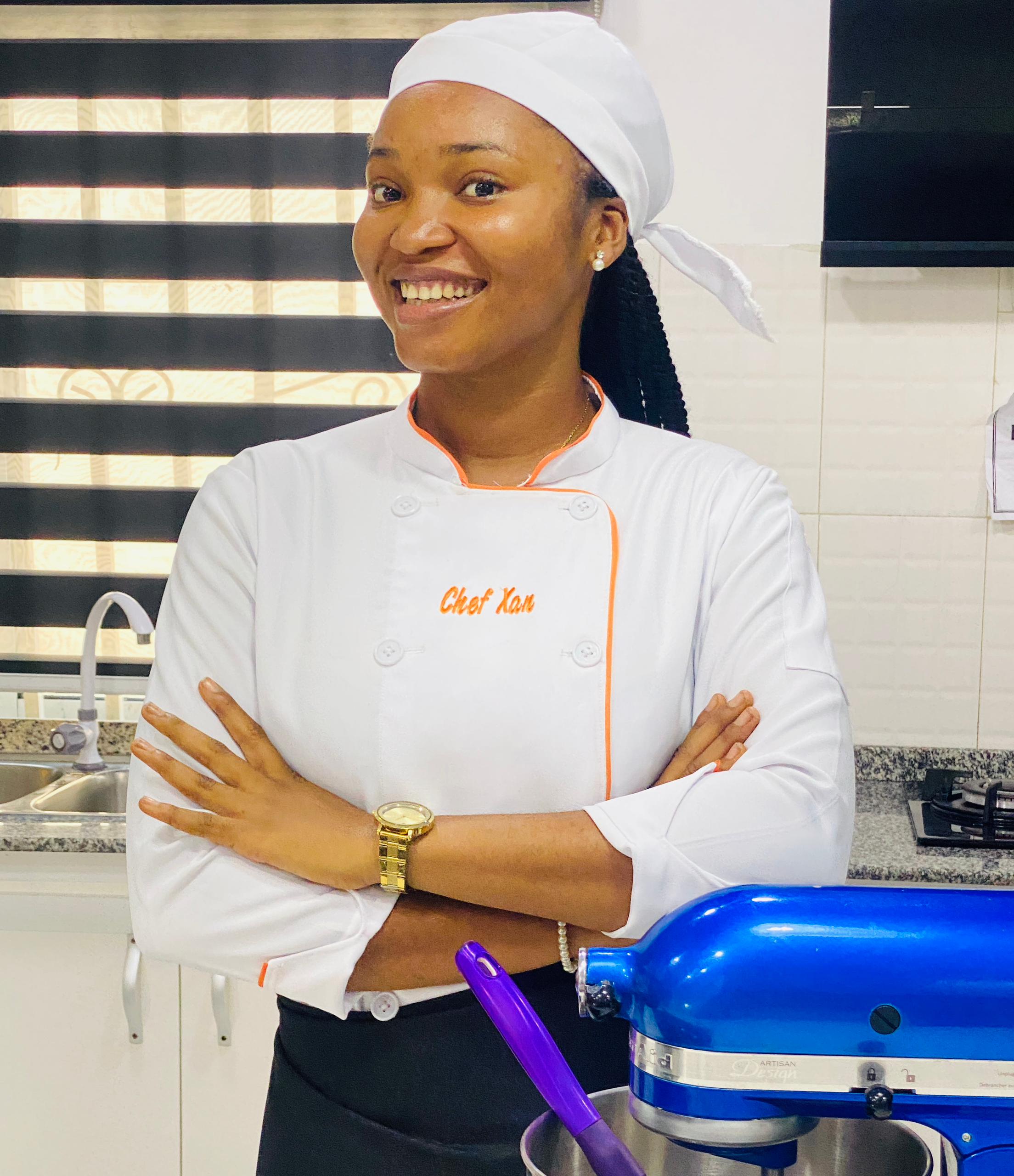 Chef Xan smiling for a photo