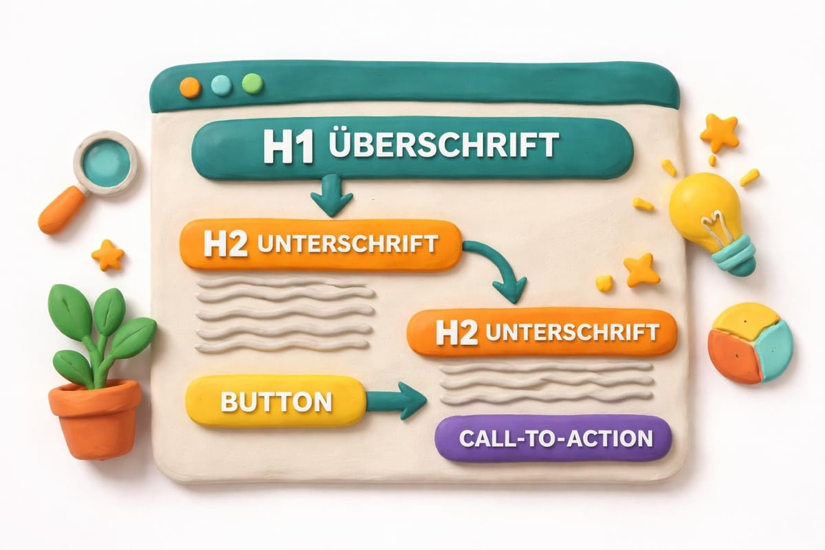 Content-Struktur Homepage