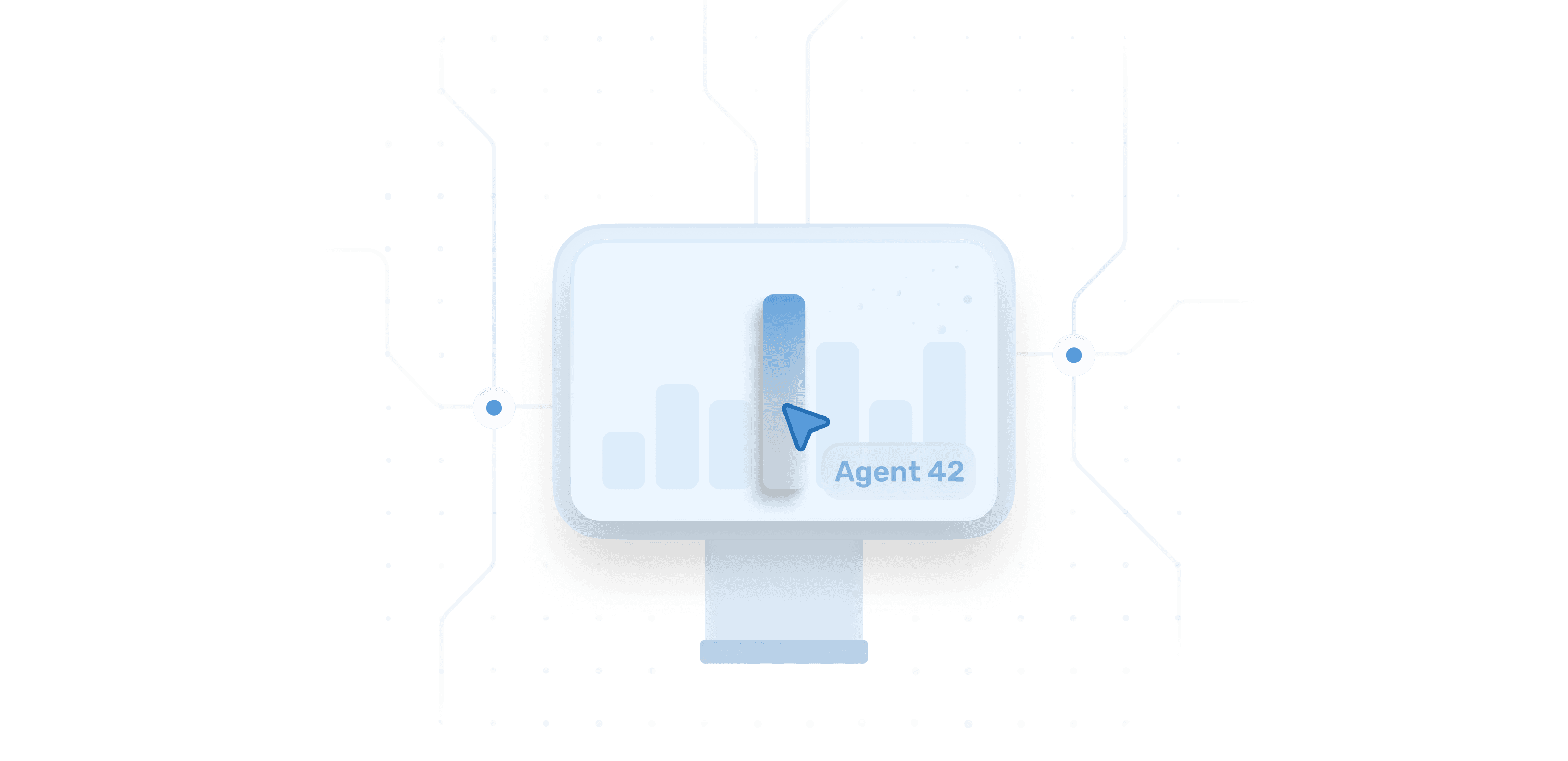 graph and user image side by side