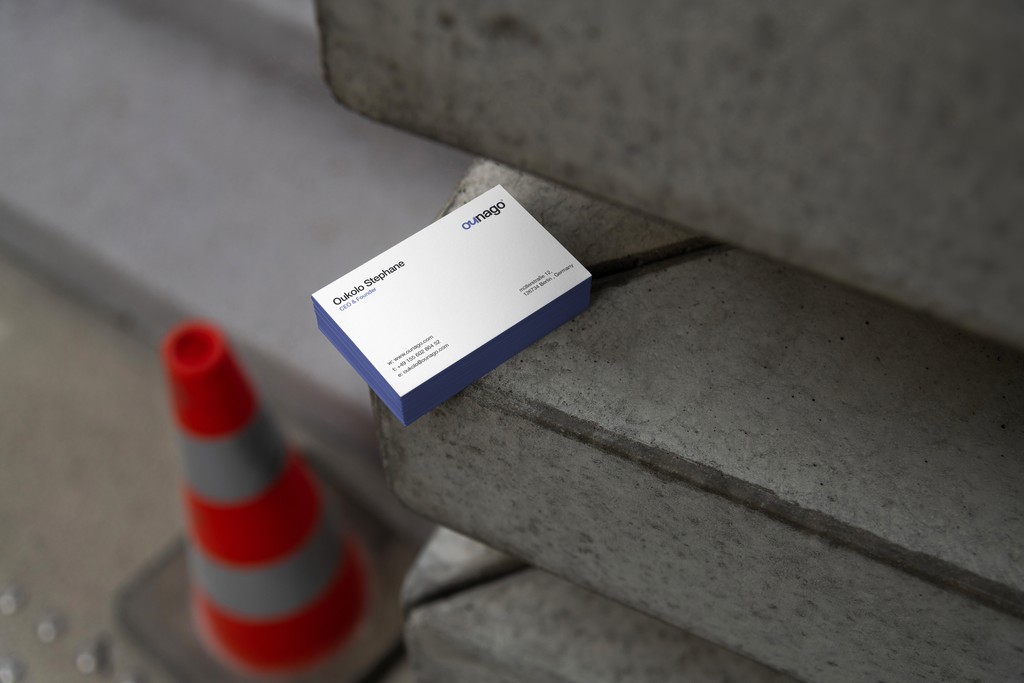 Custom Ounago brand identity design - logo and visual system by Logomint