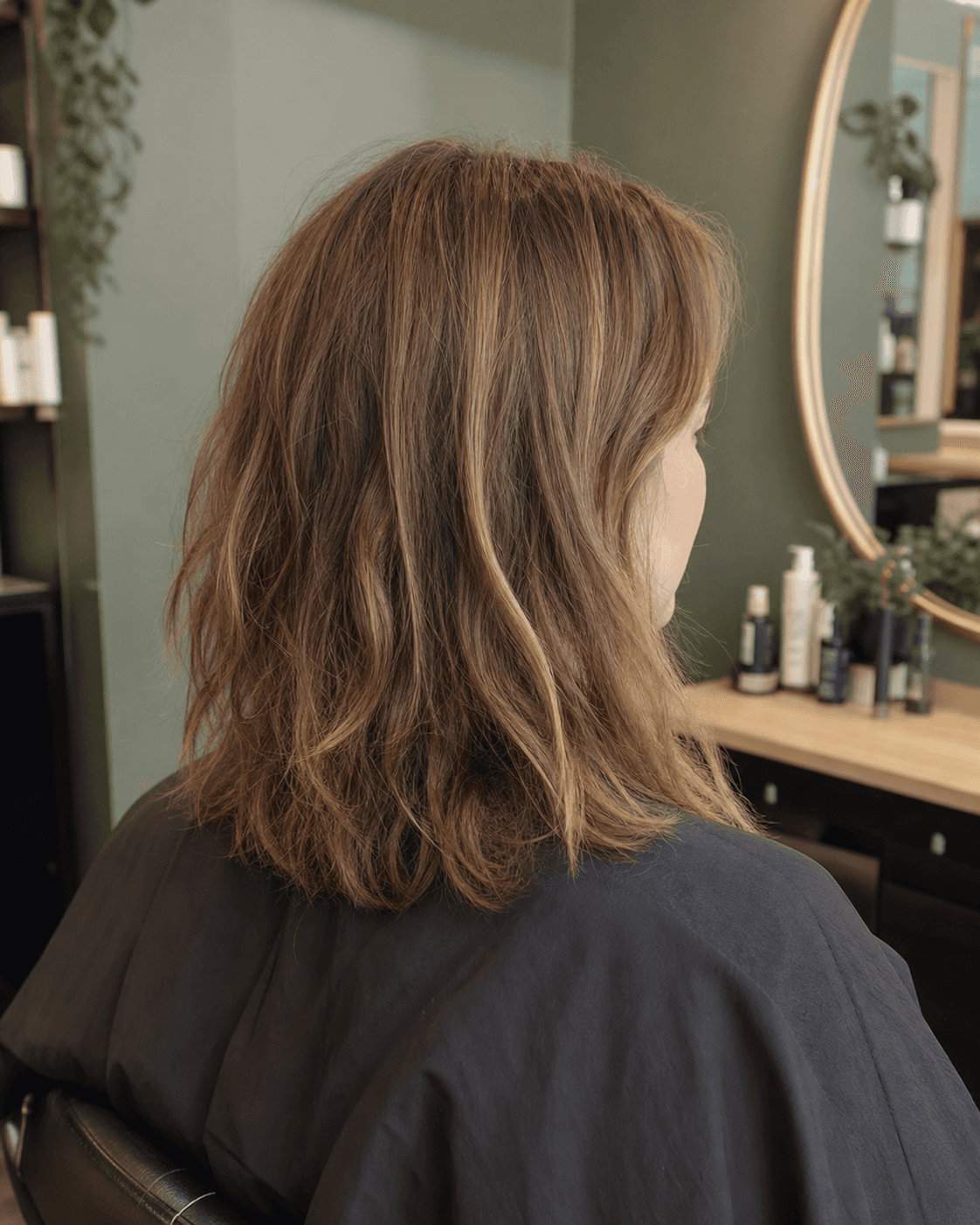 Dry damaged hair before a repair treatment