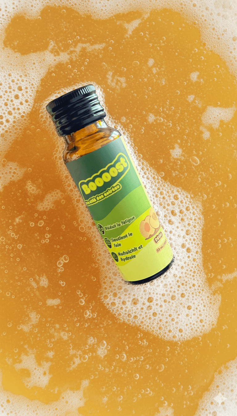 Close-up of a dark green leaf showing its textured surface and central vein against a muted background.