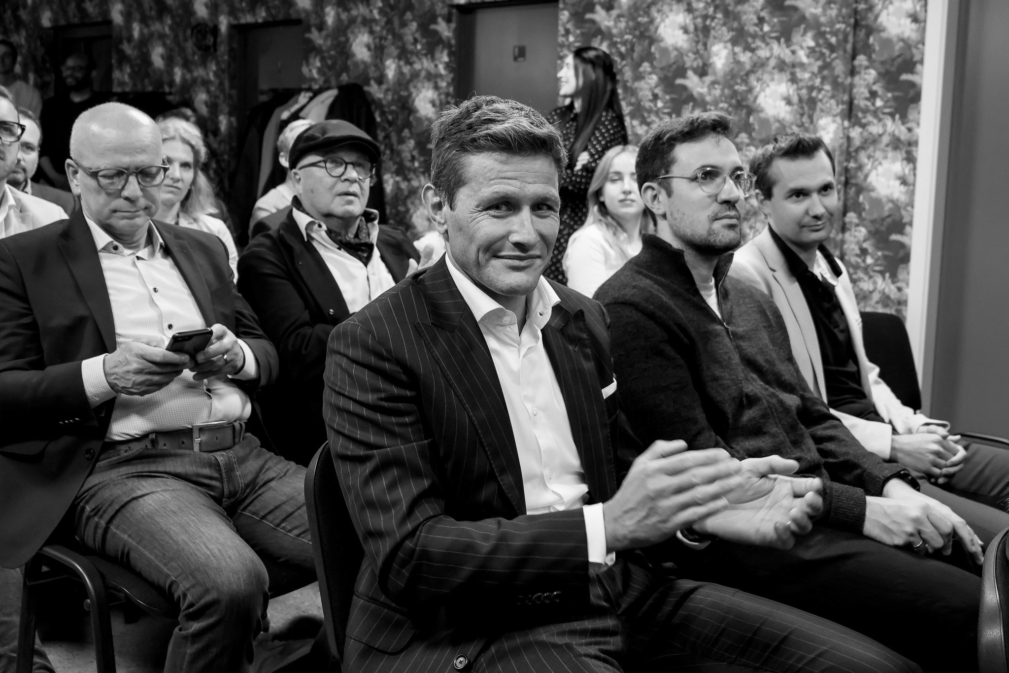 Audience attending a conference session at CV Summit in Zug.