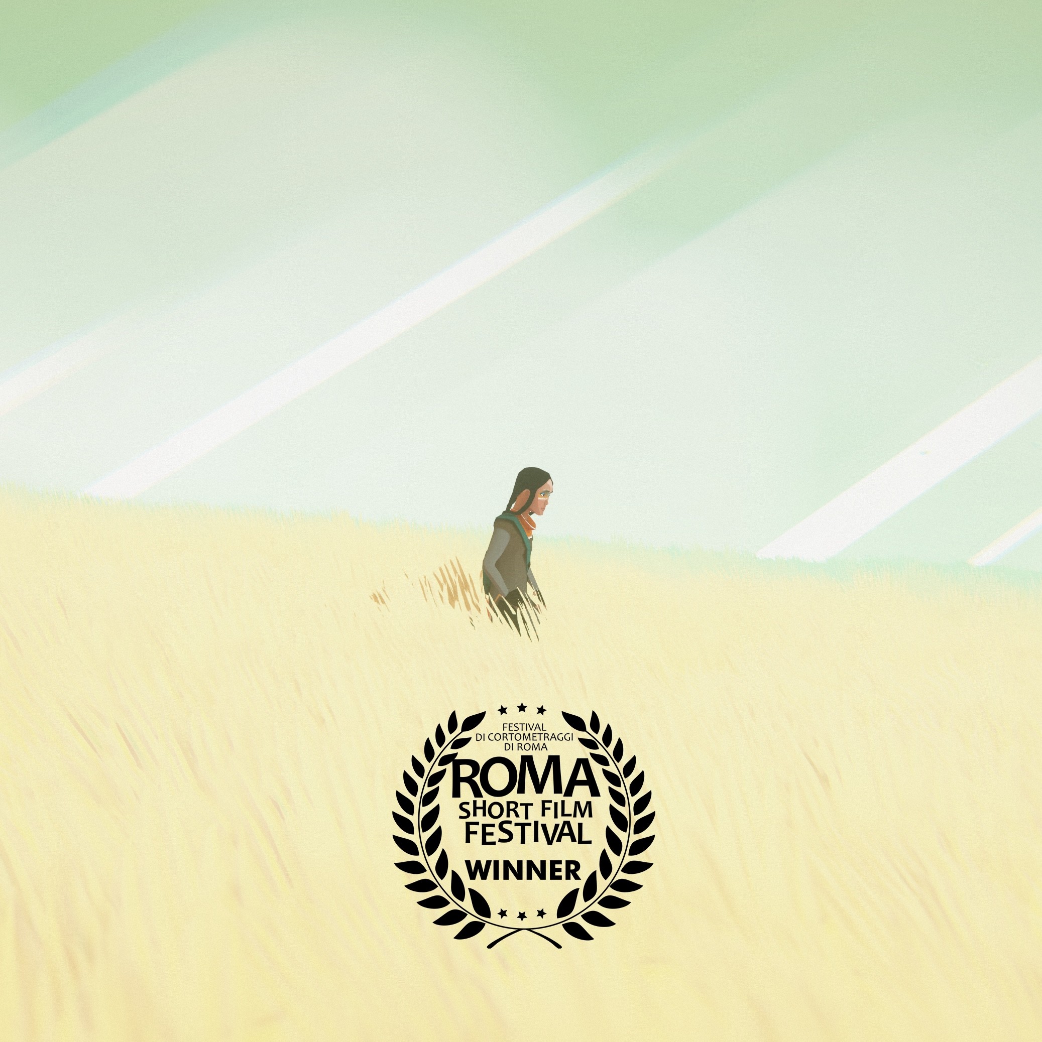 The top half of a screen of a mobile device