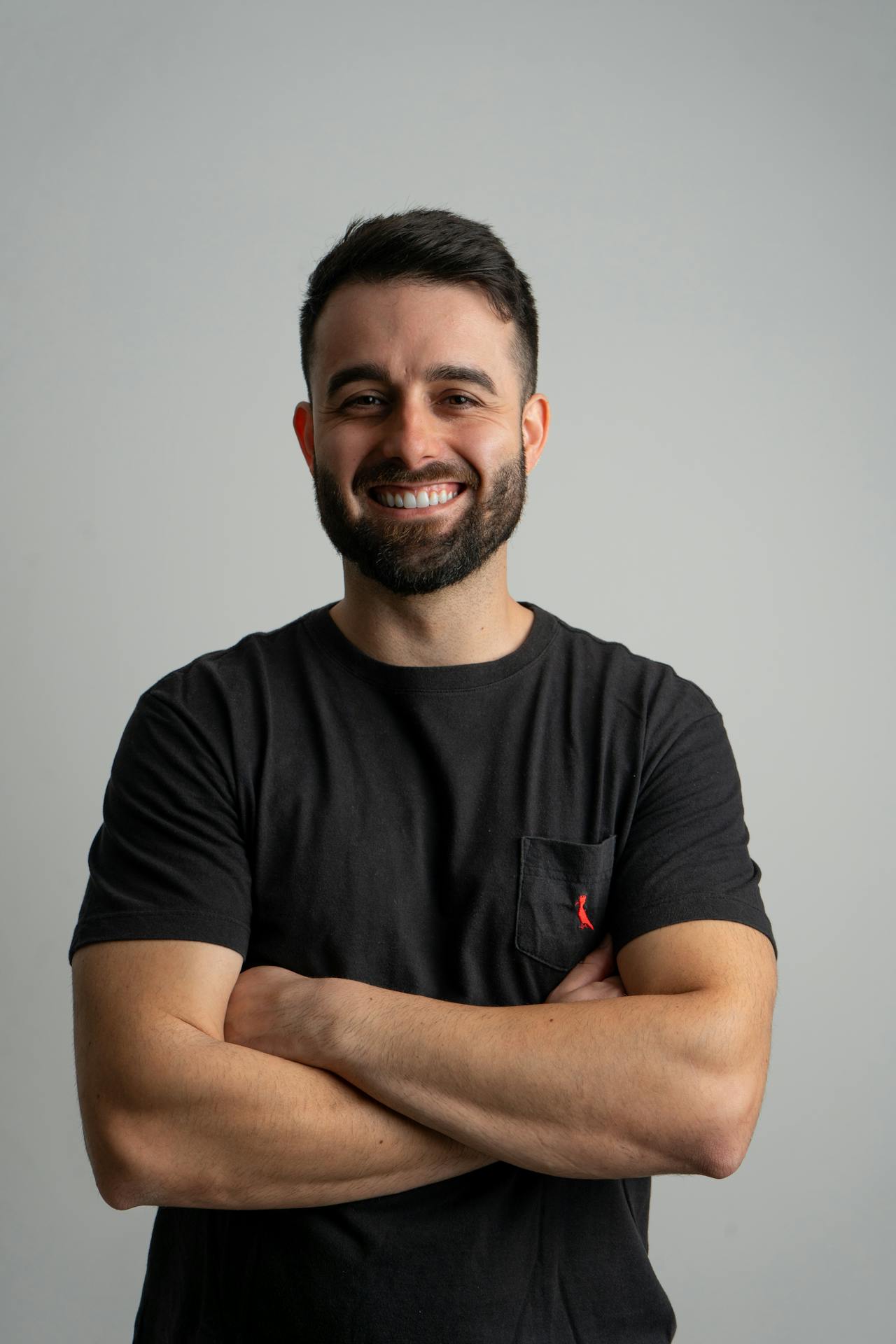 Smiling man headshot