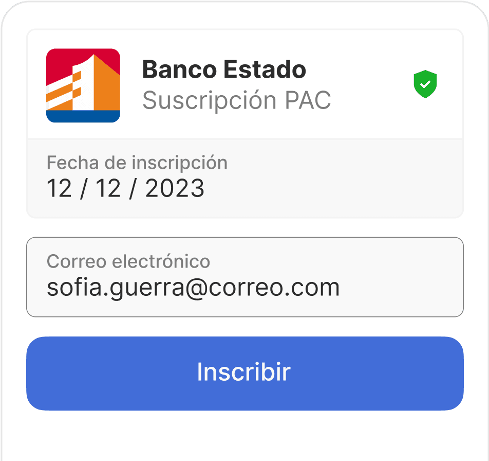 Flujo ETPay Ingresar Credenciales