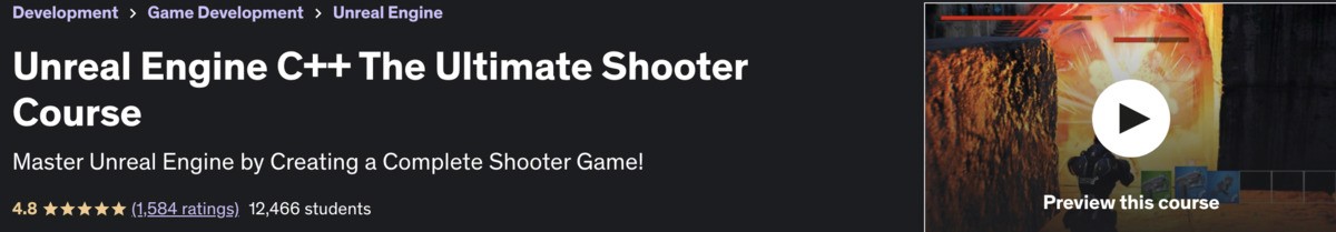 unreal engine c++ course