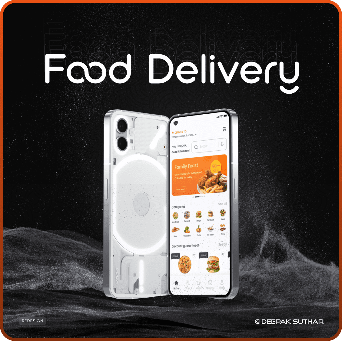 Food Delivery App Redesign