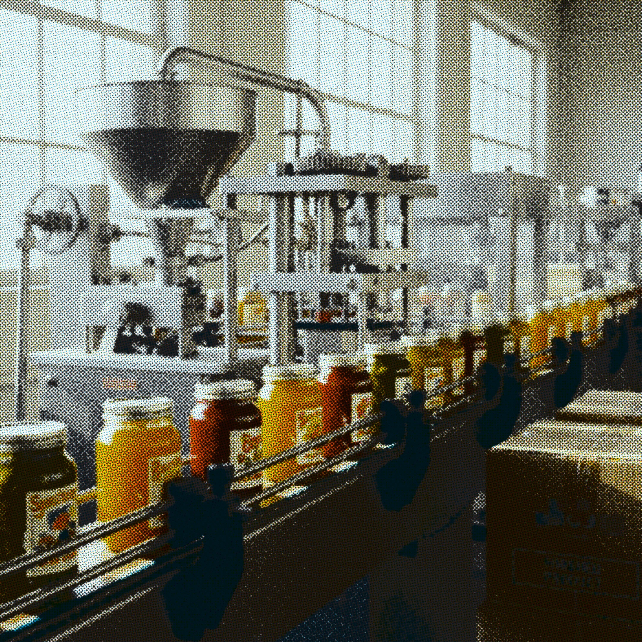 Green bottle with water droplets symbolizing AI-driven transformation in supply chains and intelligent manufacturing optimization.