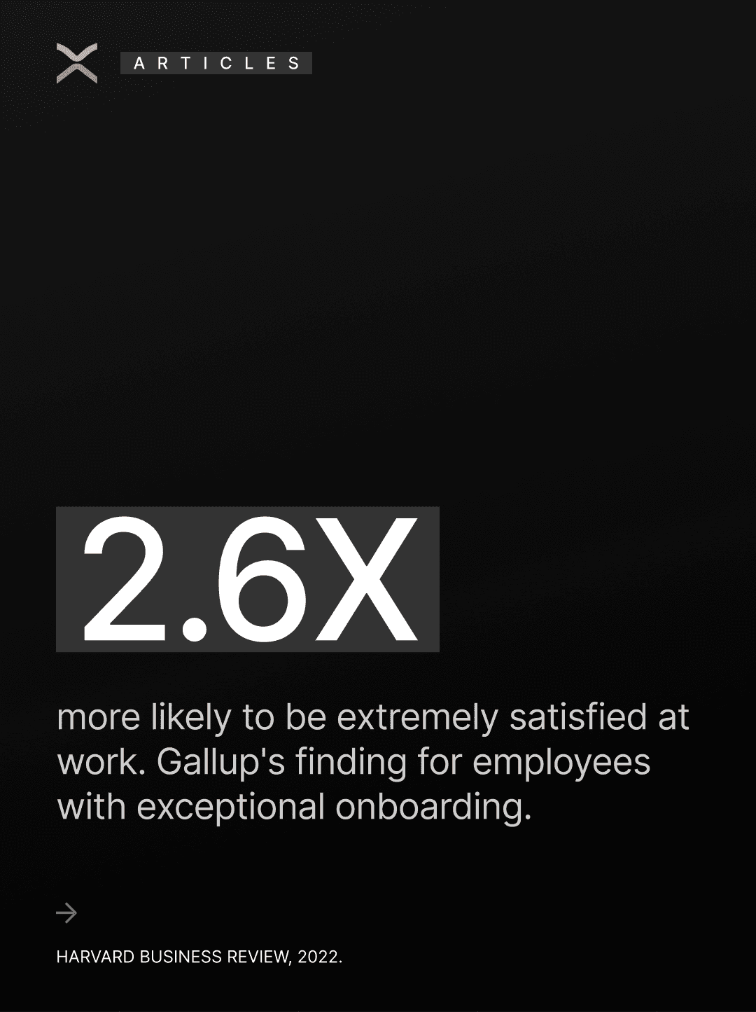 Post 4.4 — 2.6X extreme satisfaction with exceptional onboarding