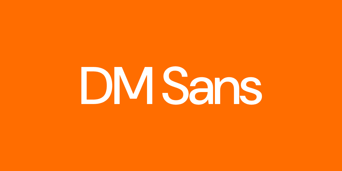 DM Sans