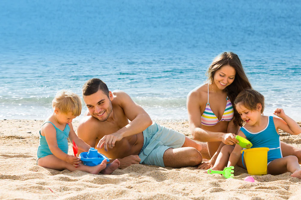 Family Beach Vacation in Mexico
