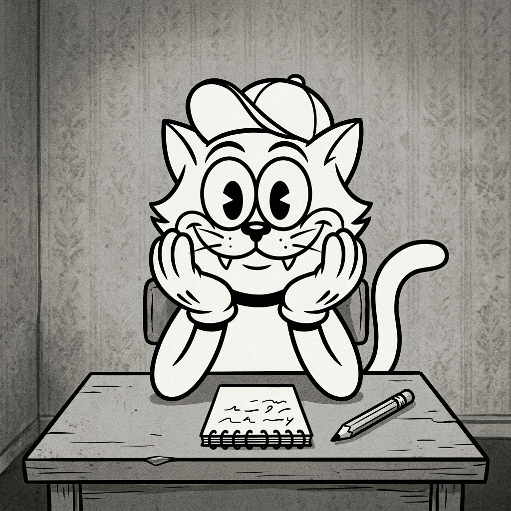 Person writing in a notebook with coffee and laptop.