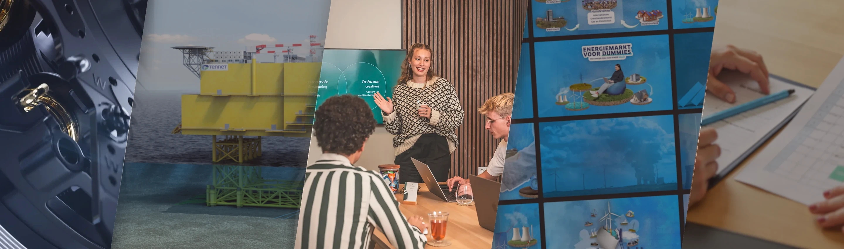 Behind the scenes of a corporate film shoot by Indall