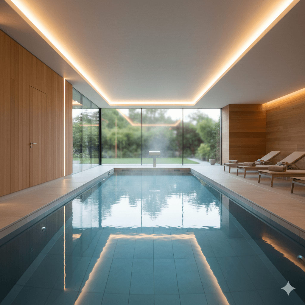 M3M The Cullinan Noida: Indoor temperature-controlled pool