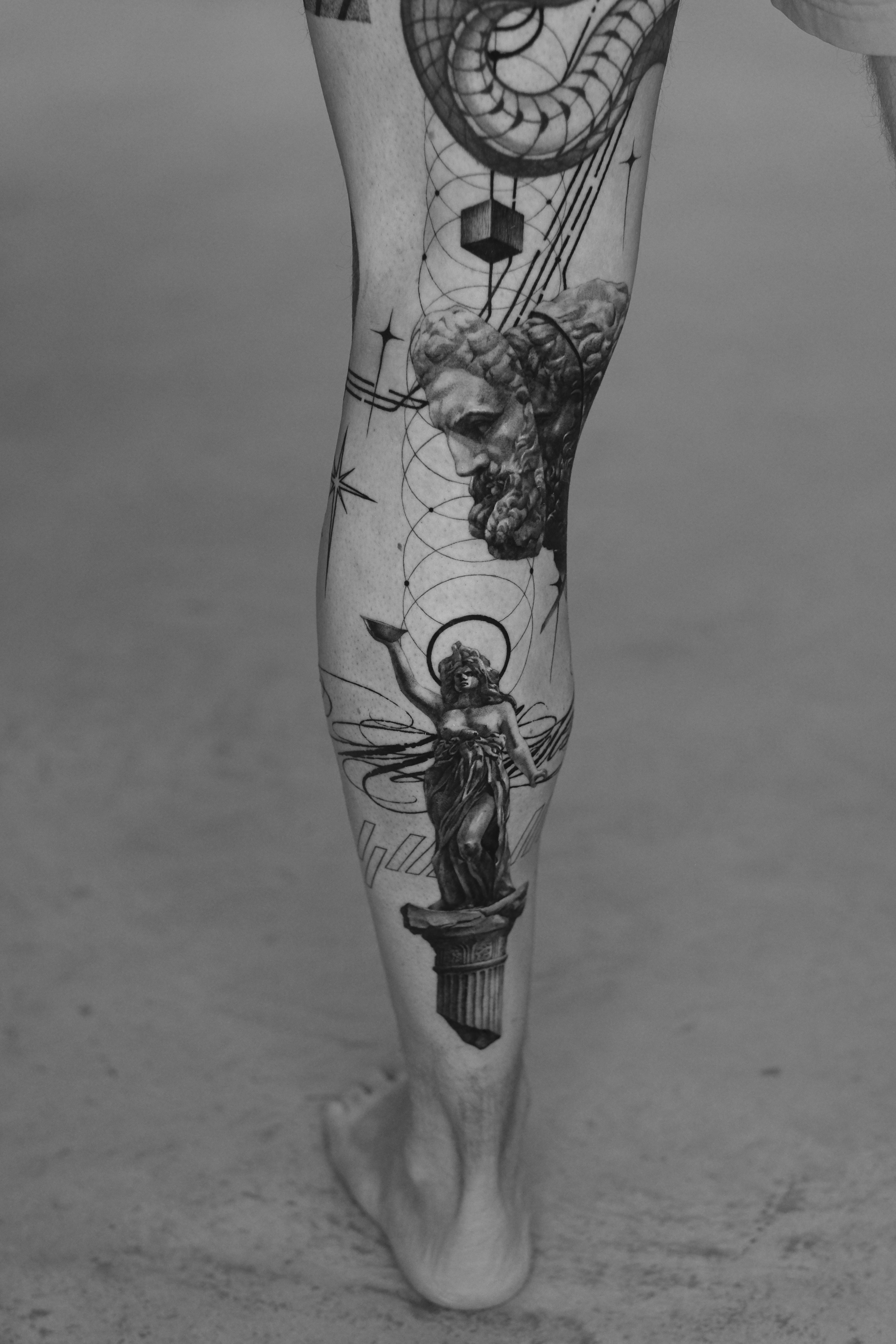 A formal oil painting of a man in a black coat, wearing a medal on his chest