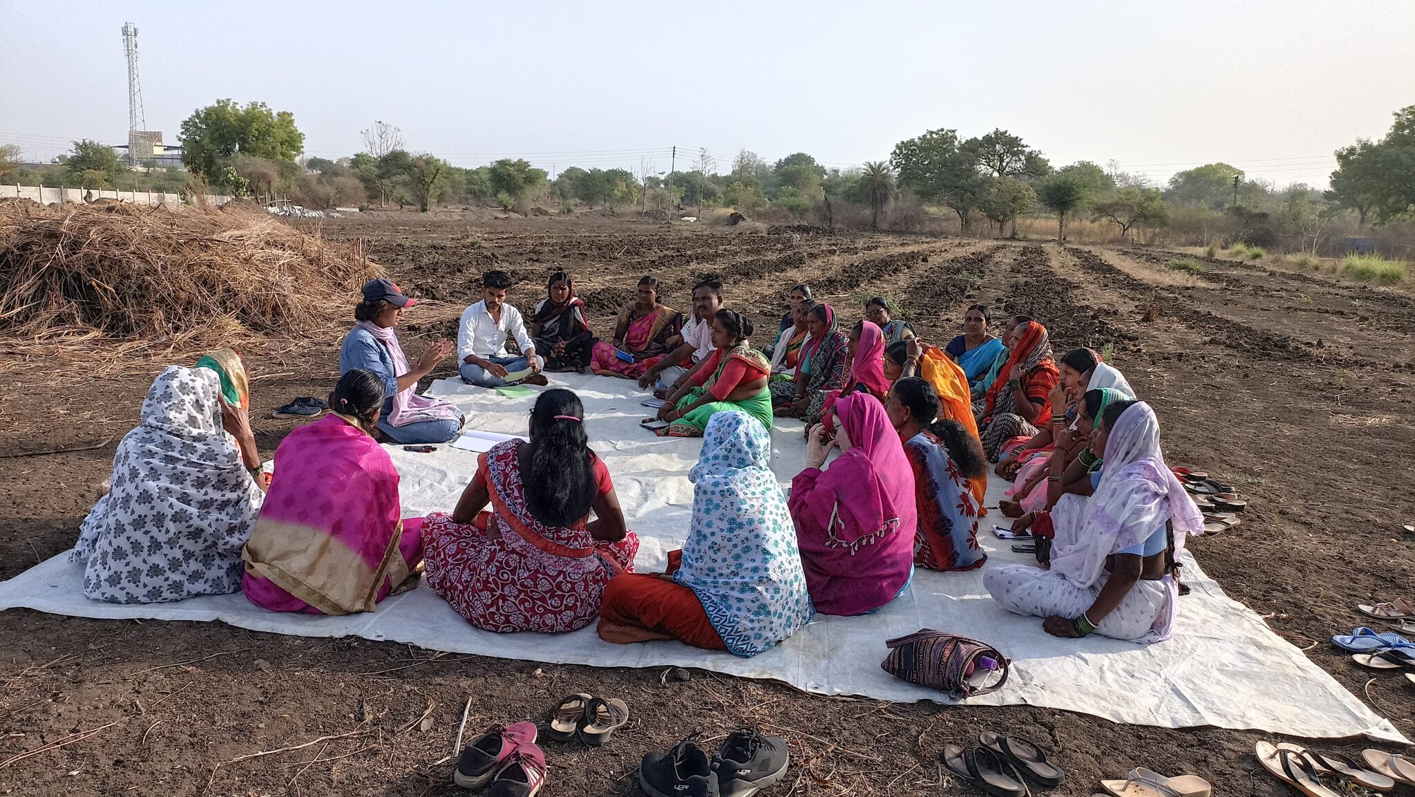 woman in gray hijab and gray coat