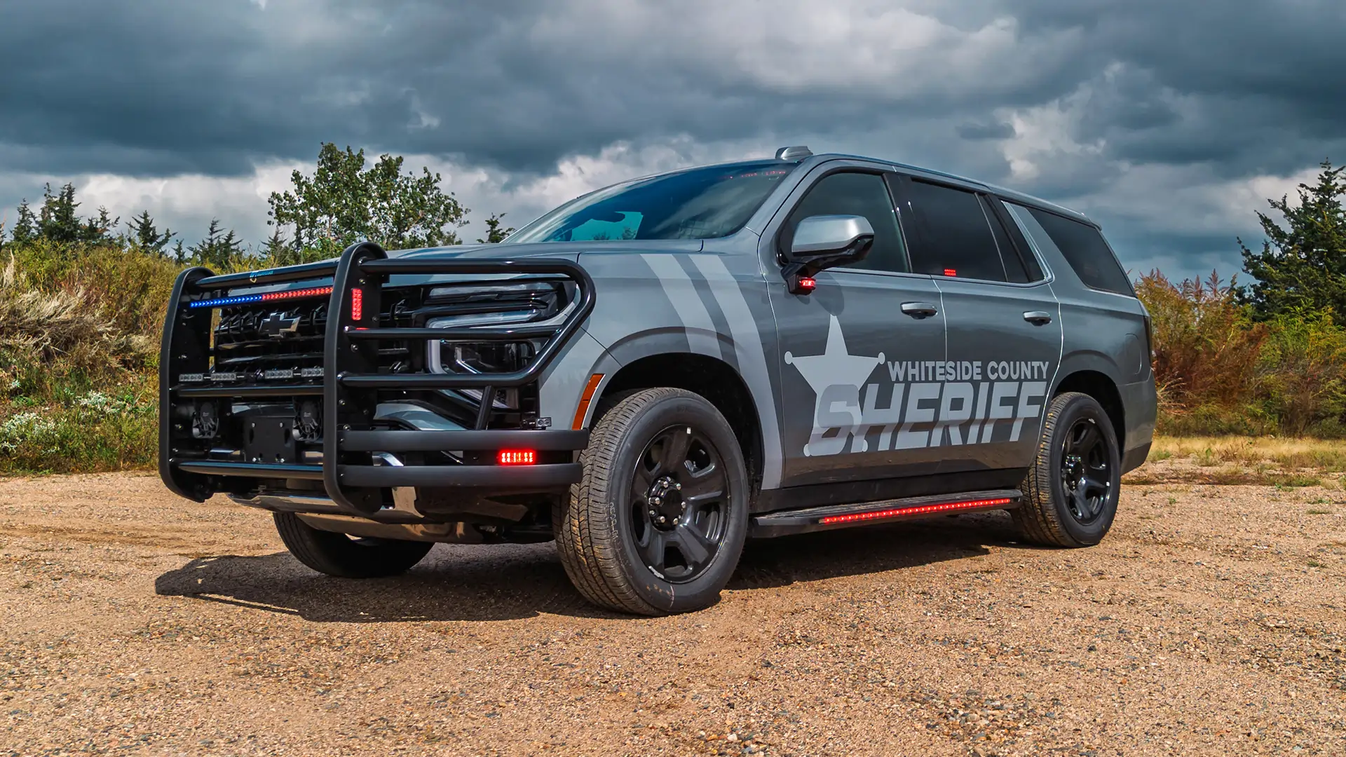 Whiteside County, Illinois Sheriff's Office patrol vehicle upfit by Guardian Fleet Safety