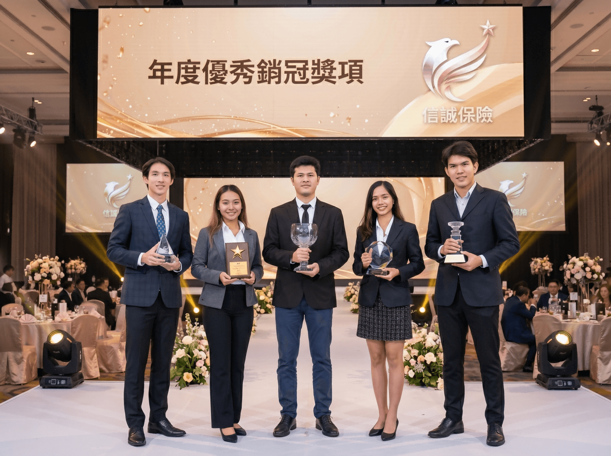 香港保險團隊頒獎儀式 Insurance team award ceremony