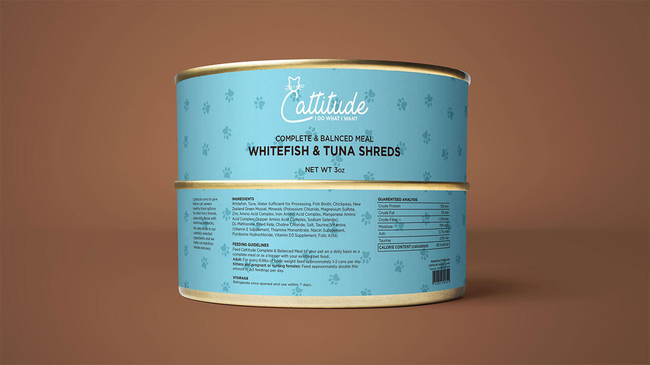 Whitefish and Tuna Canned Cat Food