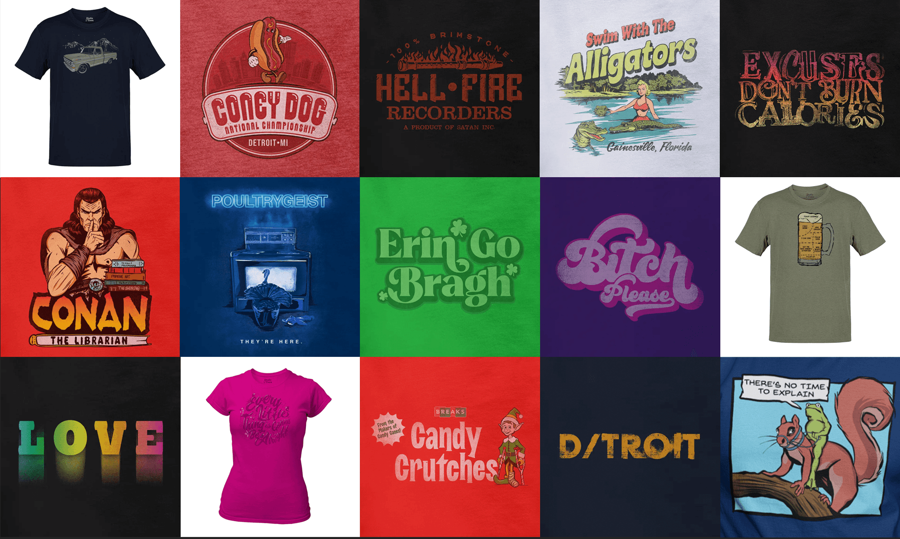 Dodo Tees t shirt designs