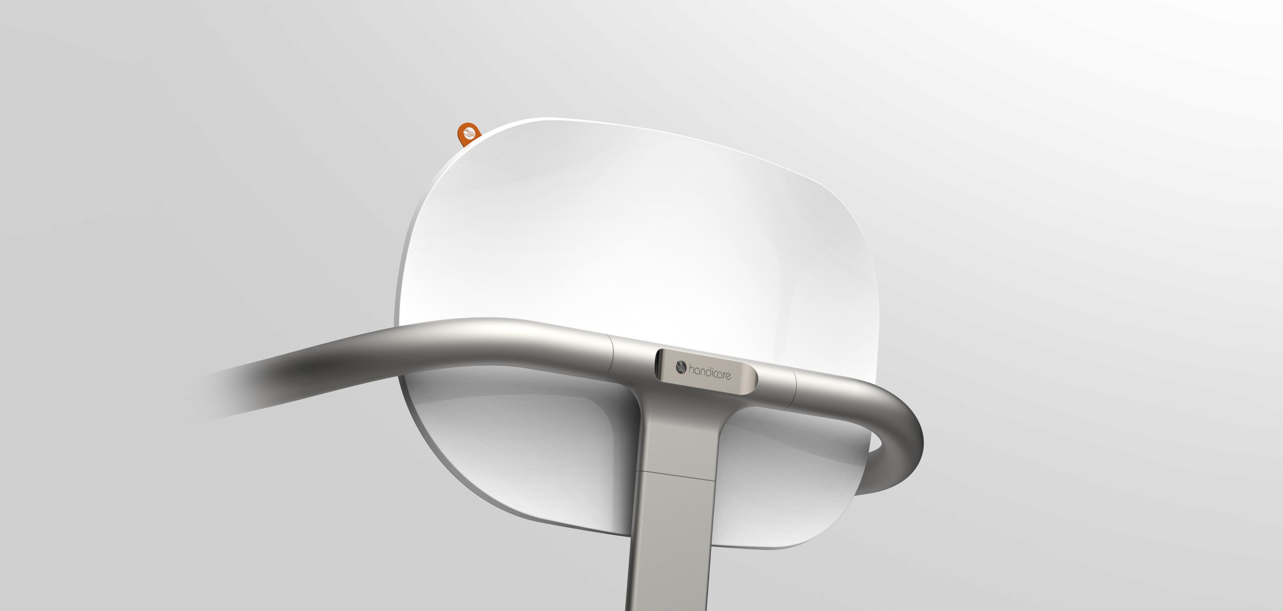Back rest of Brash design work, a stairlift for elderly patients.