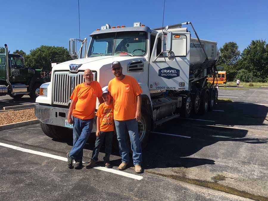 Photo of kids at Rockwood vehicle day