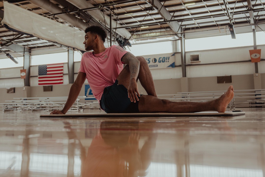 person in a session - Rib Mobility Exercises