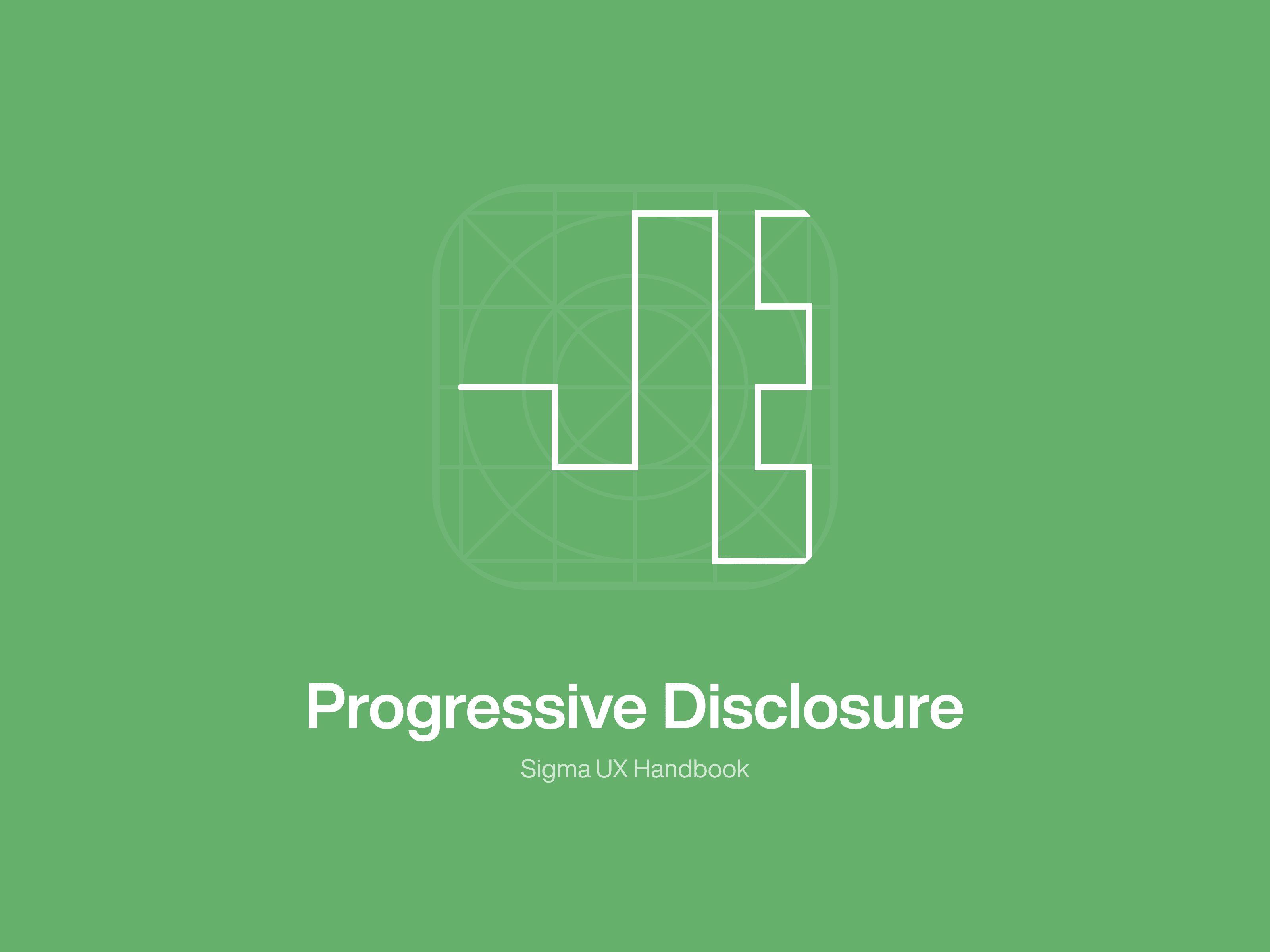 Progressive Disclosure from user psychology 3