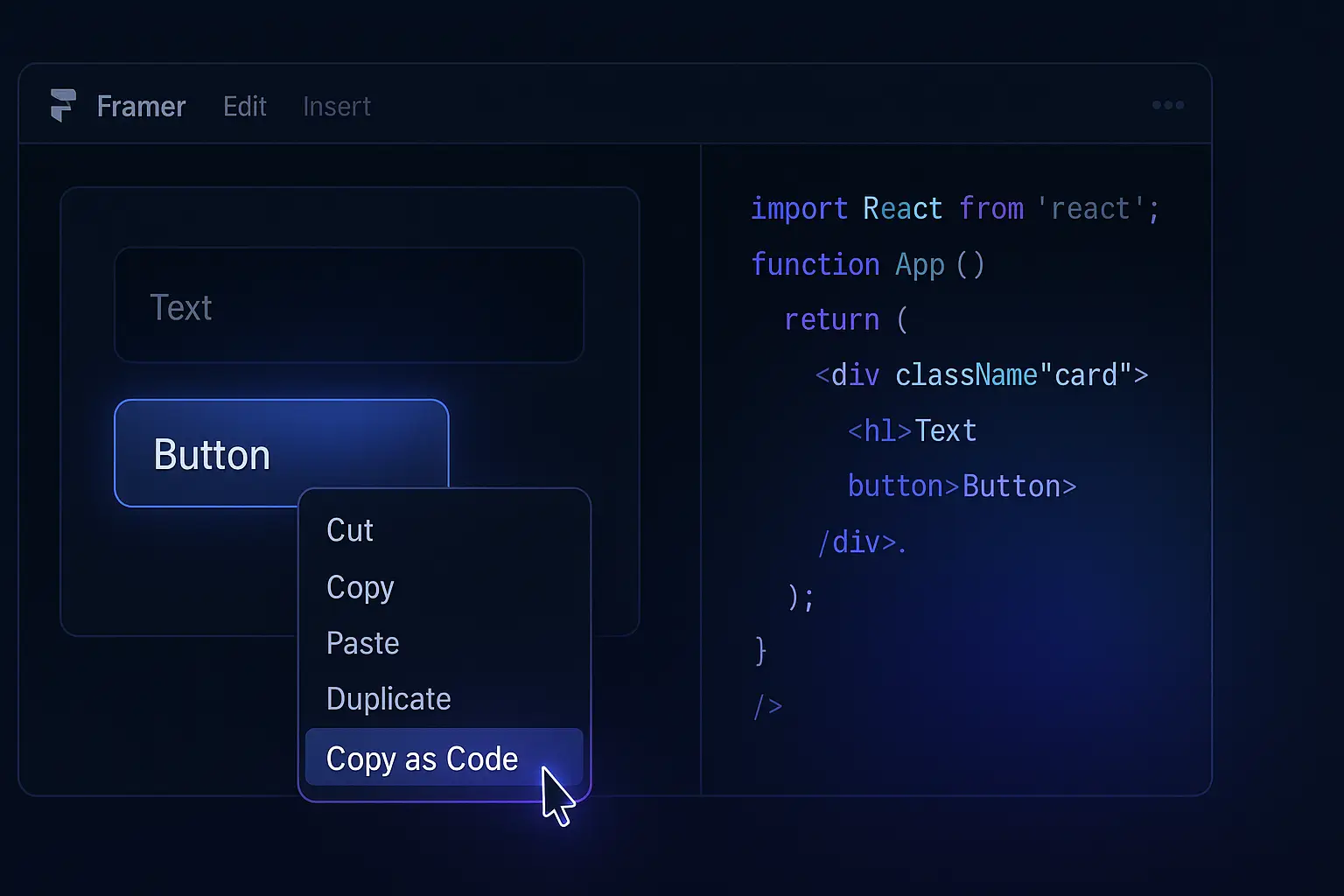 copy as code
