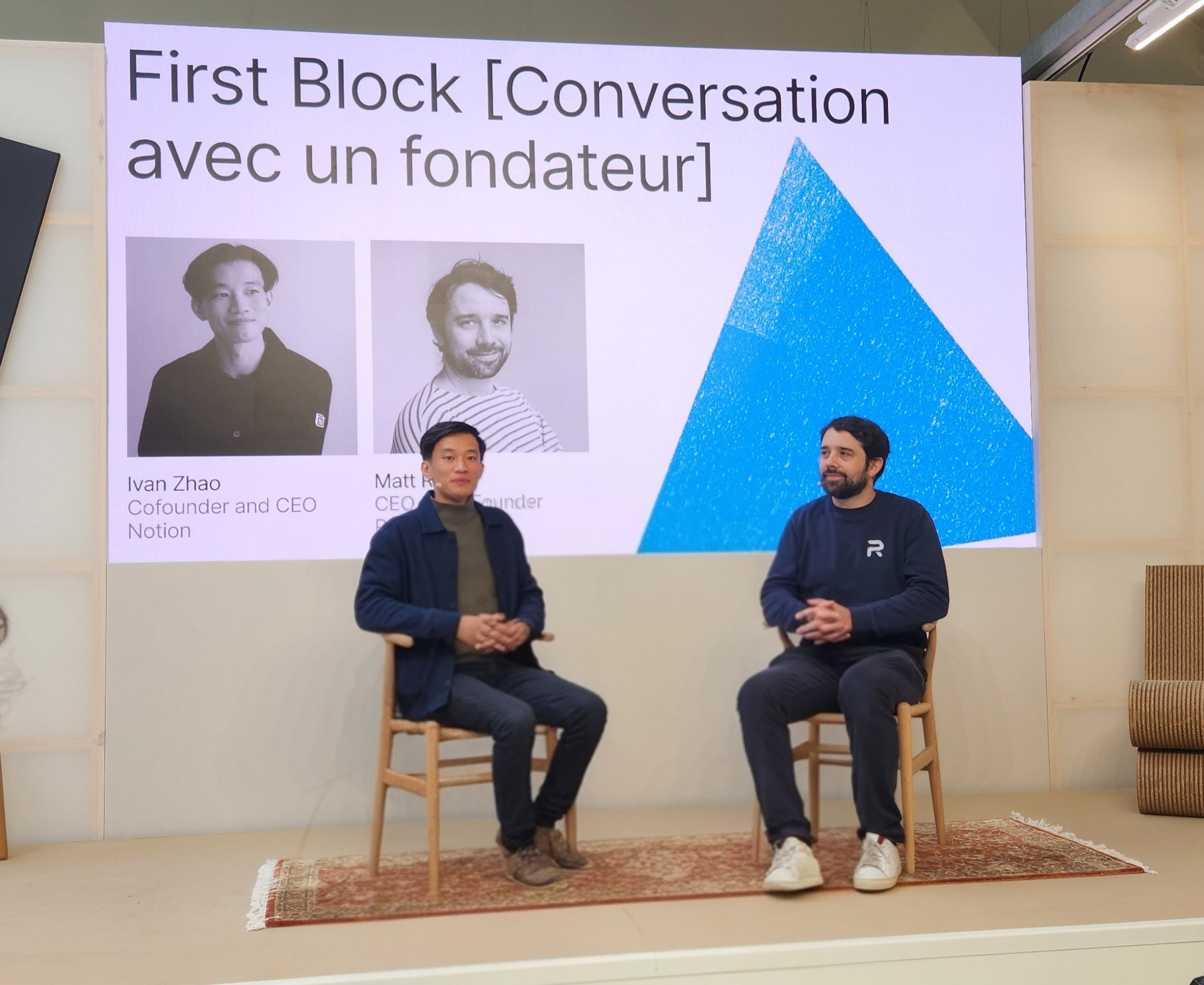 Conversation entre Ivan Zaho - Cofondateur de Notion et Matt
