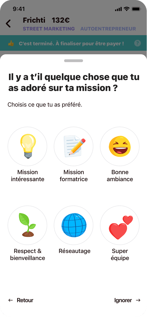 Application Mobile Student Pop