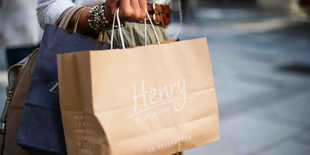 brown Henry paper bag