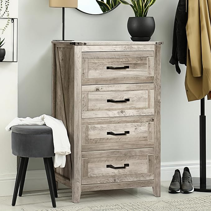 Farmhouse dresser and nightstand set – A stylish and functional furniture piece, perfect for any modern home.