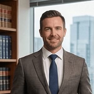 Portrait photo of a real estate professional giving a testimonial about Vistare’s AI-powered visuals