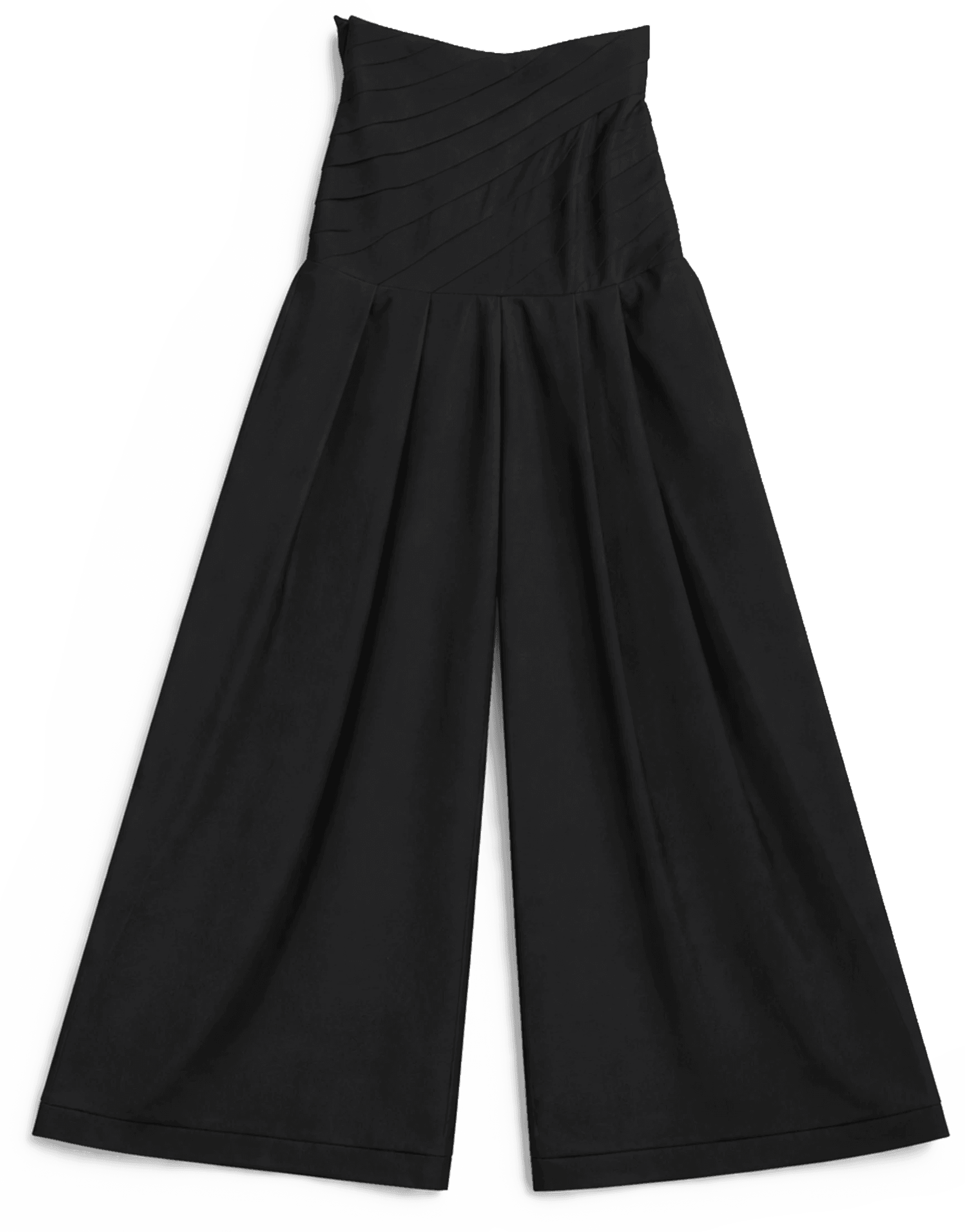 Black High-Waisted Palazzo Pants
