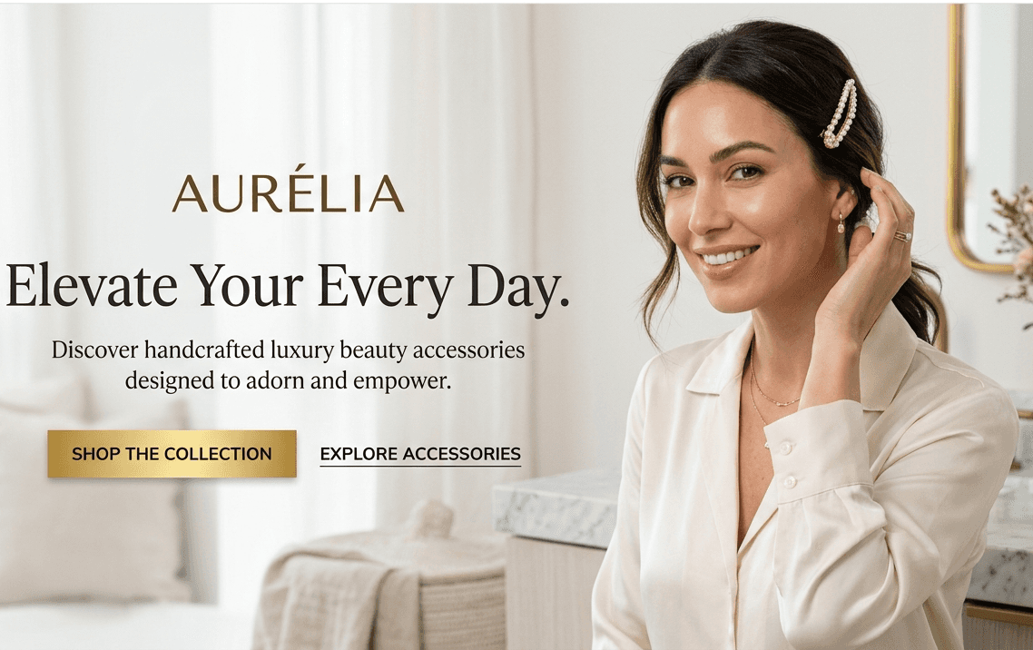 E-commerce beauty accessory brand for sale