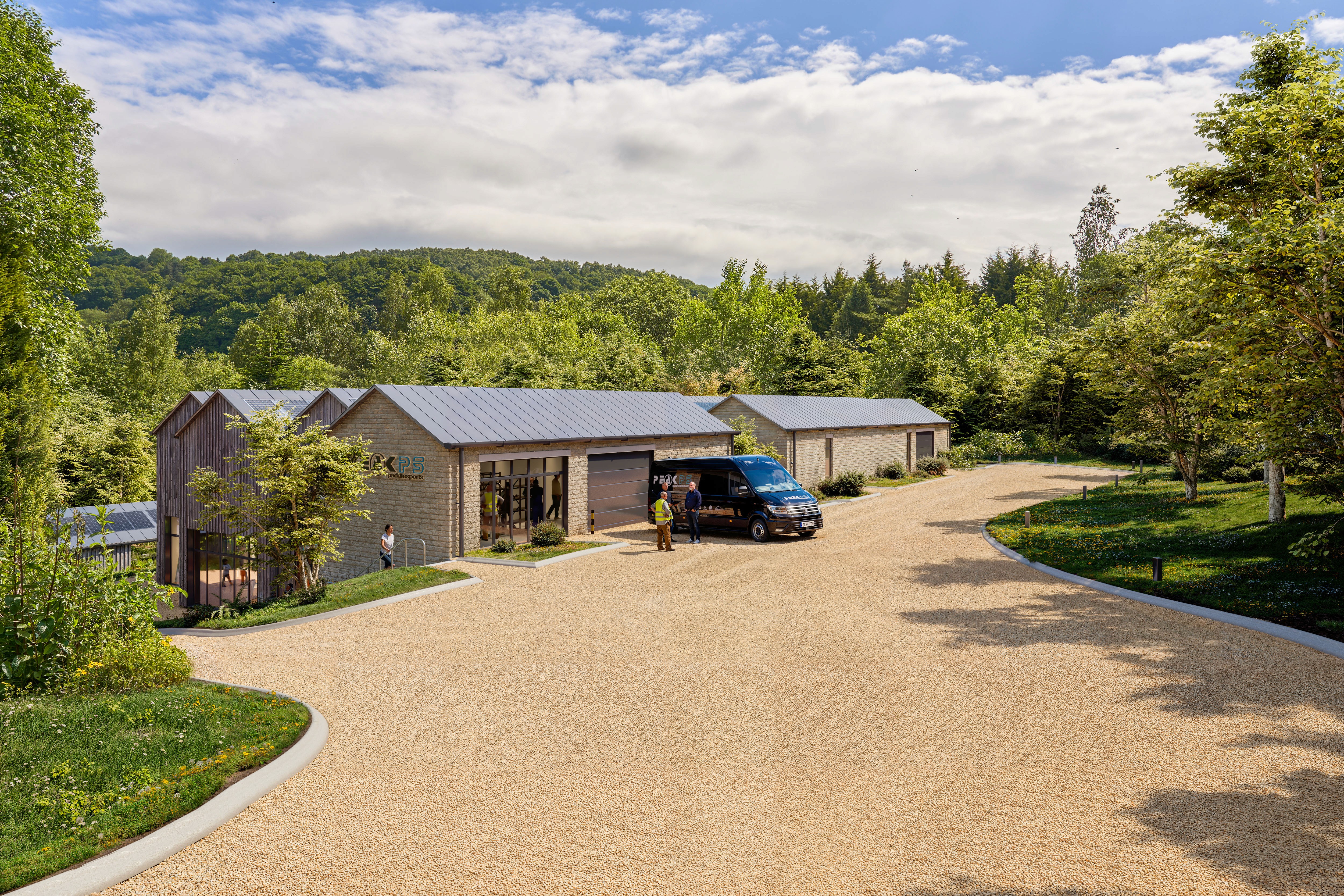 Peak HQ still CGi & Photomontage created using 3ds max, V-Ray, iToo software forest pack & Adobe Photoshop