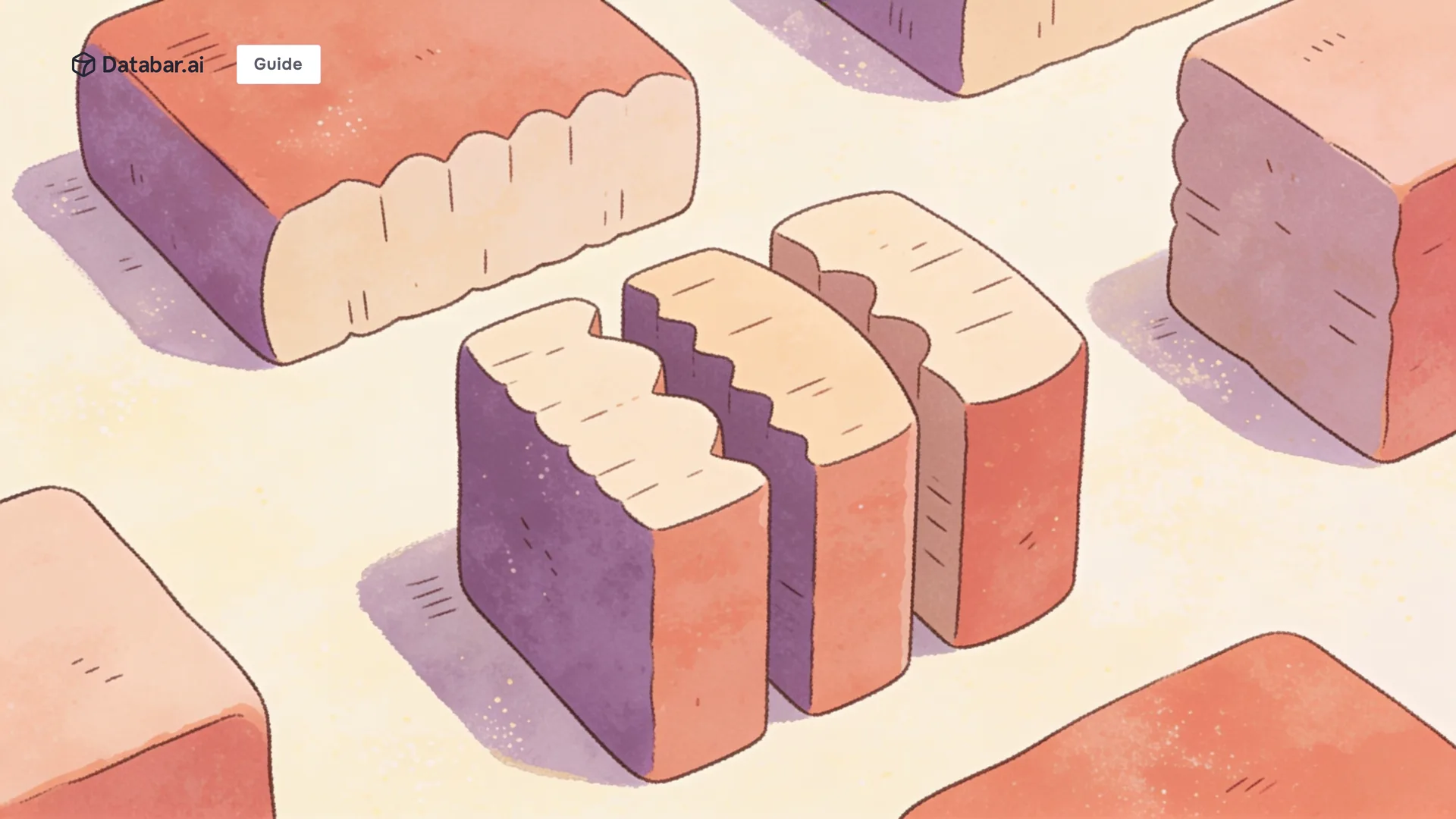 Illustration of blocks each carrying a different cut profile, sorted so matching profiles sit together — Technographic Data: Target Prospects by Tech Stack & Tools