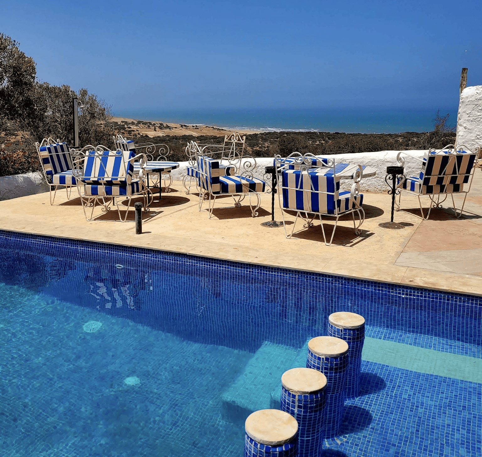 villa with swimming pool