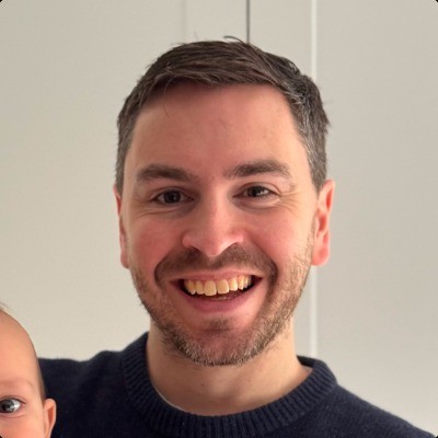 Photo of Oliver Borders, head of product design. Available to hire.