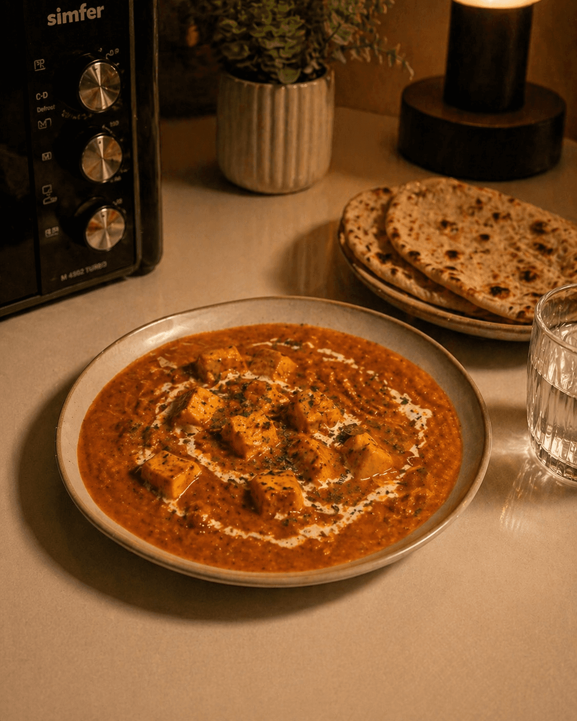 Paneer Dish served on a plate