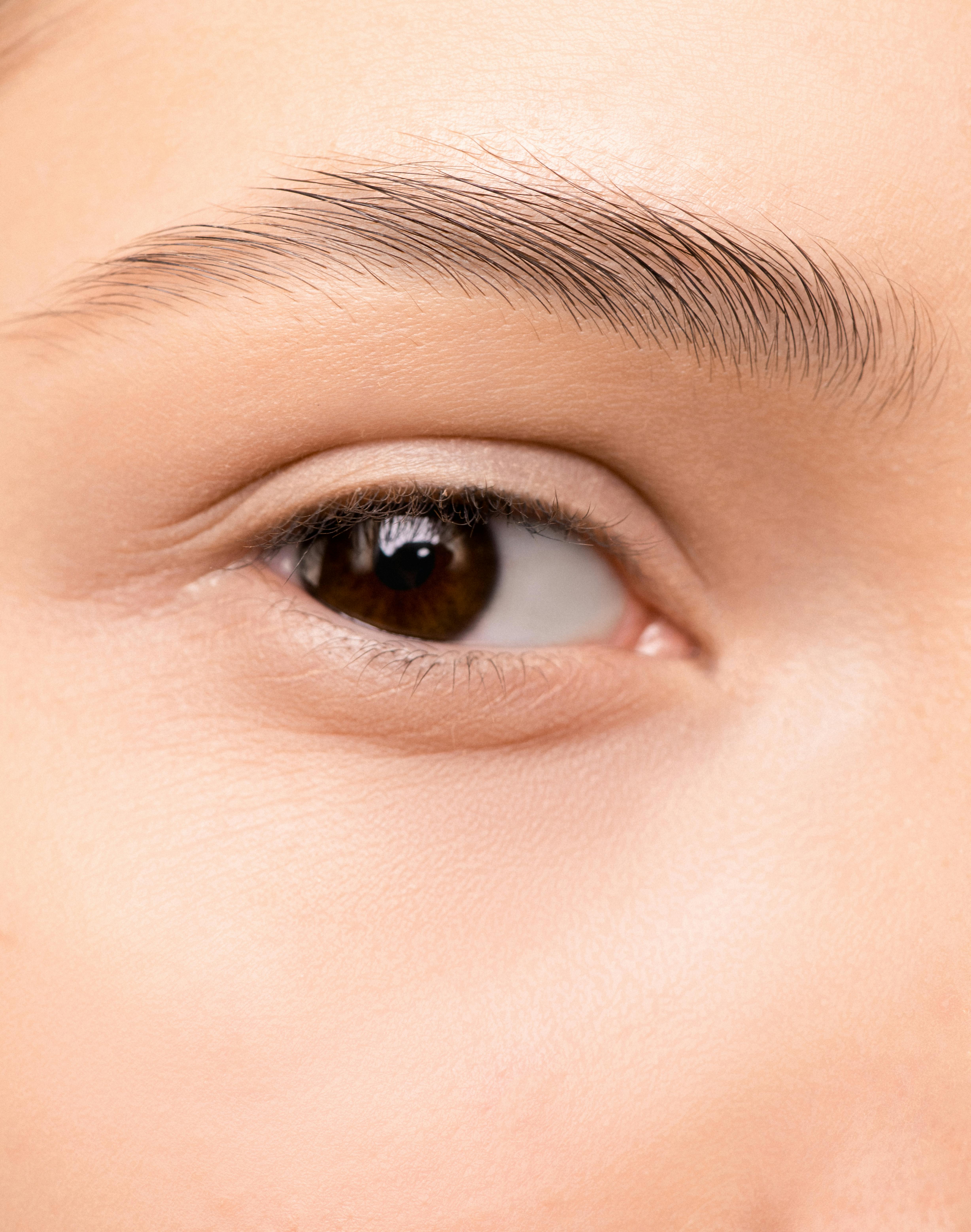 Close-up of eye area representing delicate aesthetic eye treatments