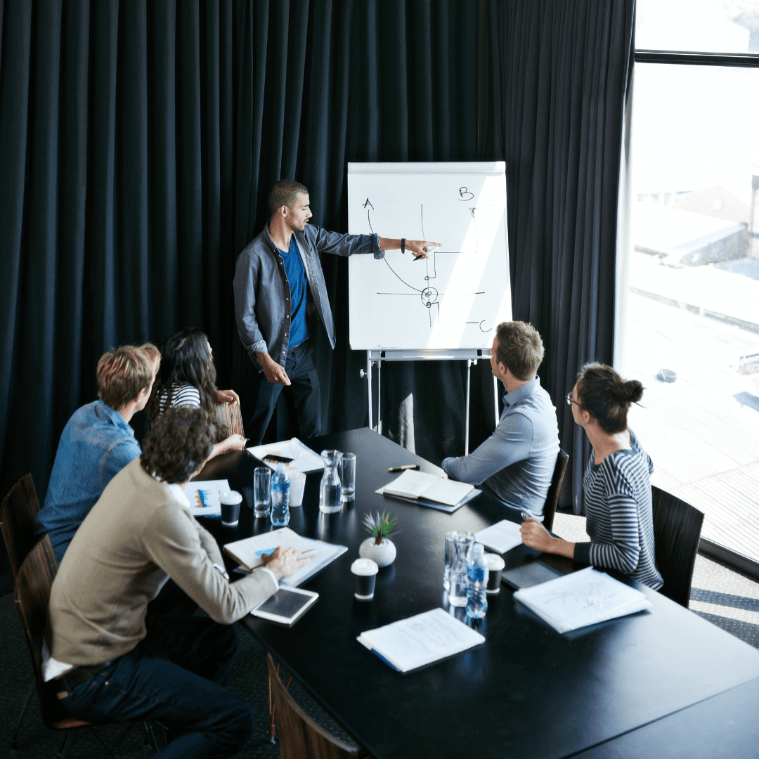 Image of colleagues collaborating